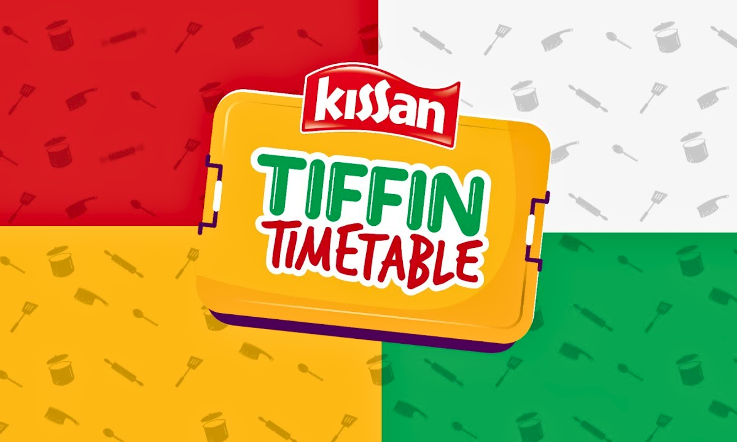 Kissan Tiffin Timetable